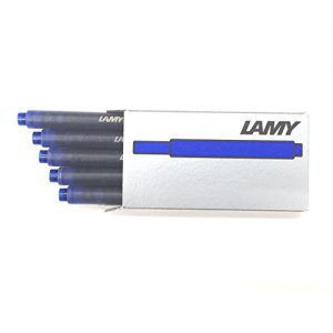 Lamy T10 Tintenpatronen blau (1 Päckchen mit 5 Patronen)
